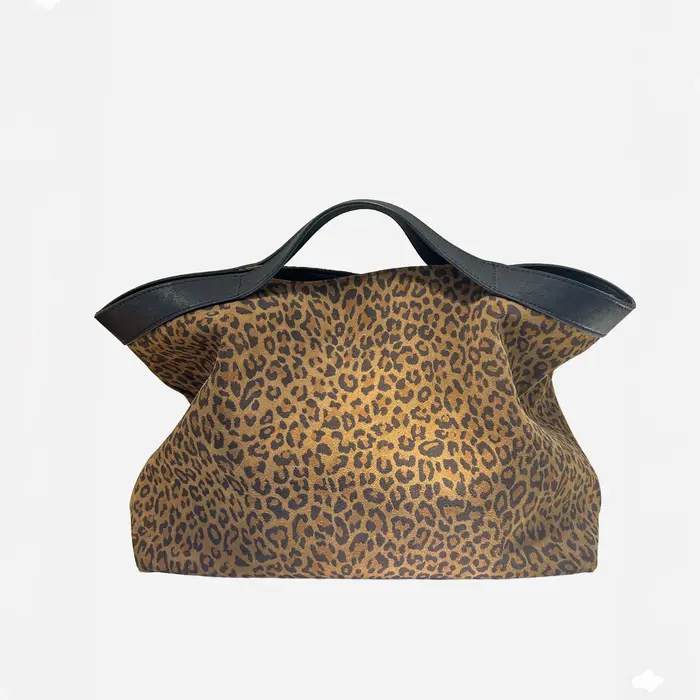 Sac fourre-tout en cuir suédé Mendy pour femme