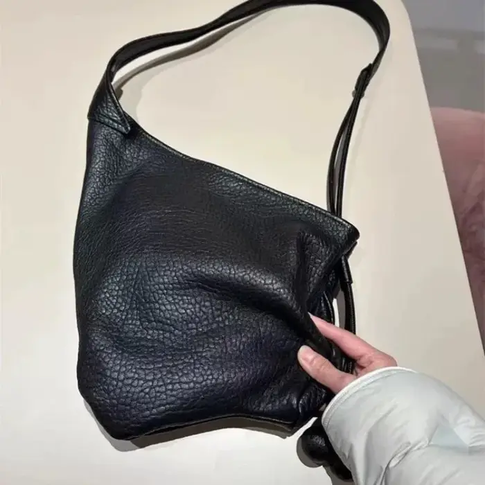 Sac de rangement sous les bras en cuir souple