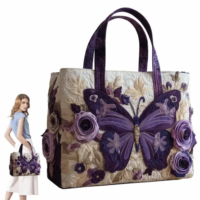 Sac fourre-tout matelassé pour femmes