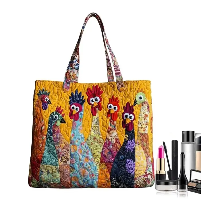 Sac fourre-tout matelassé vintage