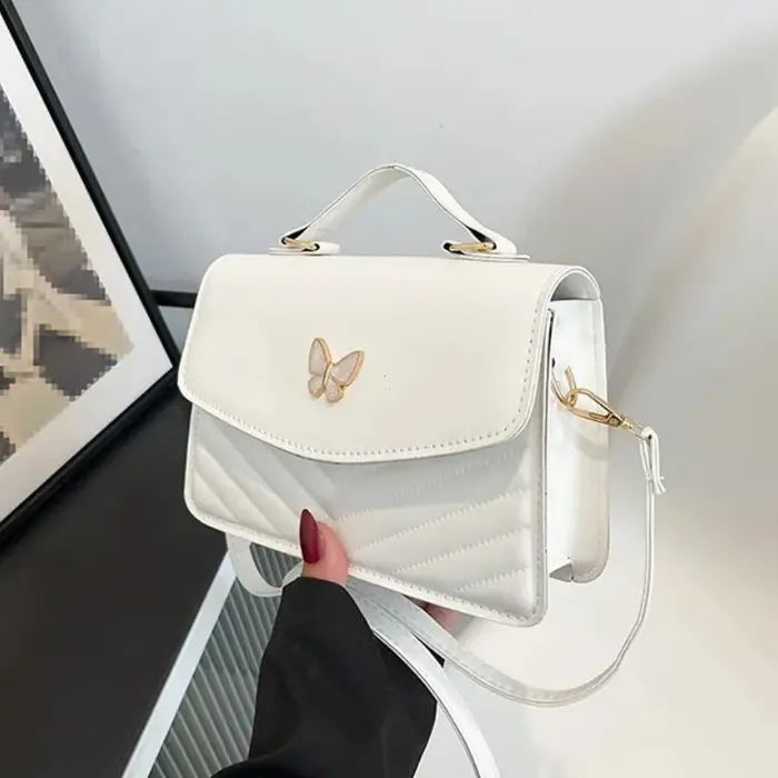 PU polyvalent et à la mode Portable petit sac carré unique épaule sac à bandoulière luxe sac à main De créateur Bolsas De Mujer