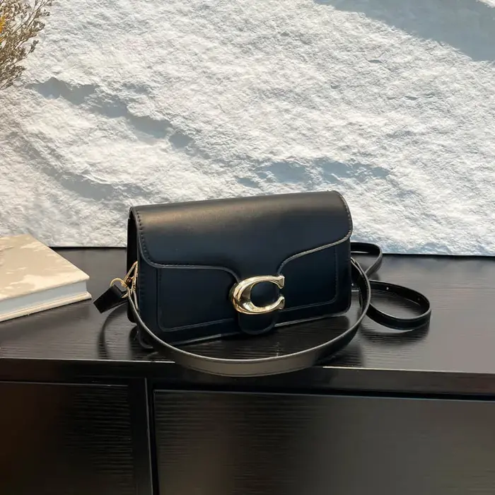 Sac femme à motif hirondelle, sac sous-bras uni tendance, sac à main rétro minimaliste, bandoulière 