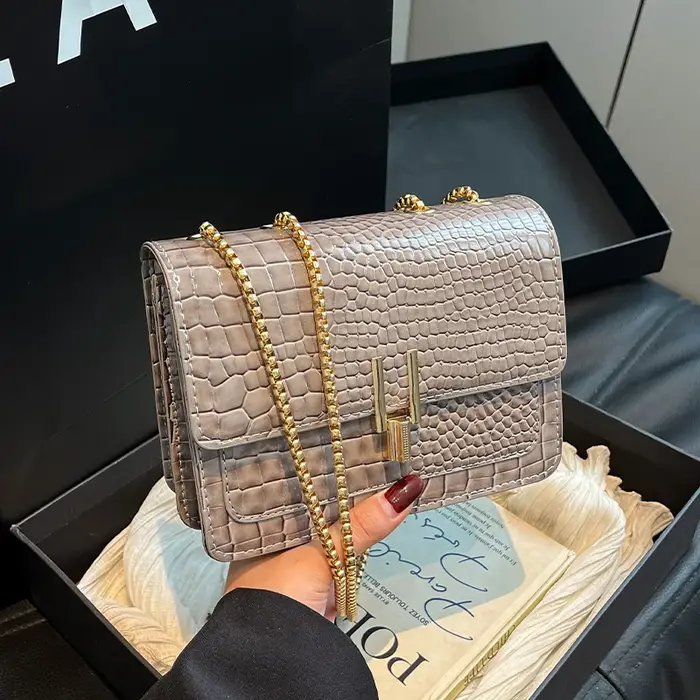 Marque chaîne épaule aisselle sac à main concepteur copie sac de luxe de haute qualité en cuir PU dames sac