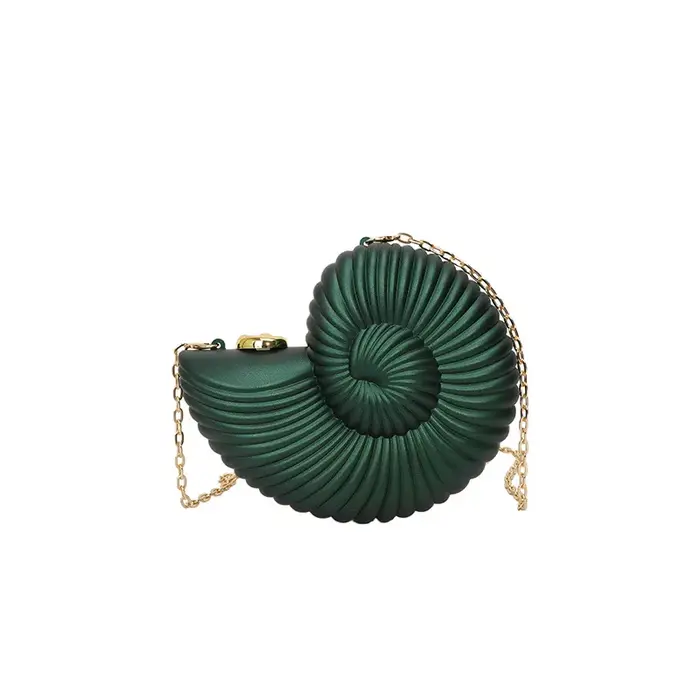 Sac de soirée en forme de coquillage avec personnalité