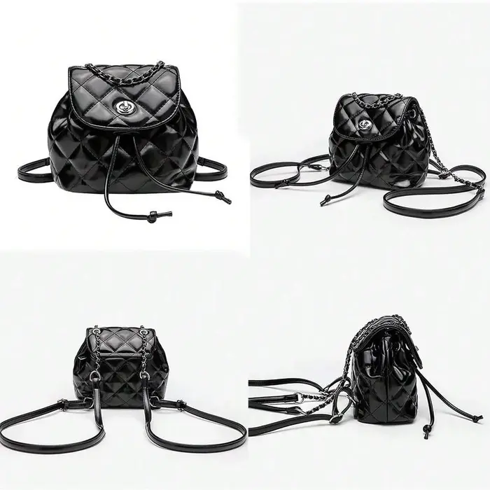 Sac à chaîne en diamant
