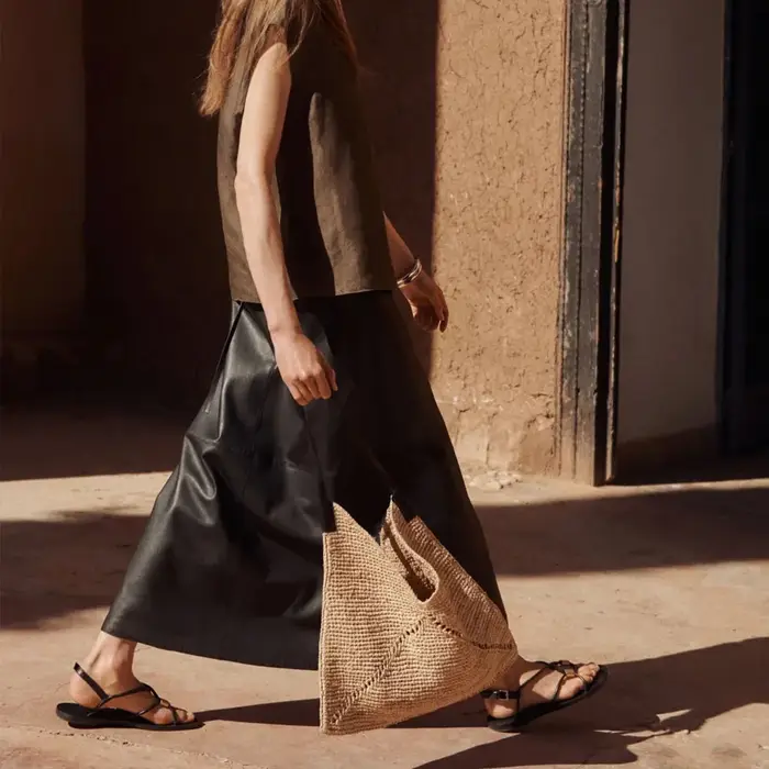 Sac fourre-tout en rotin