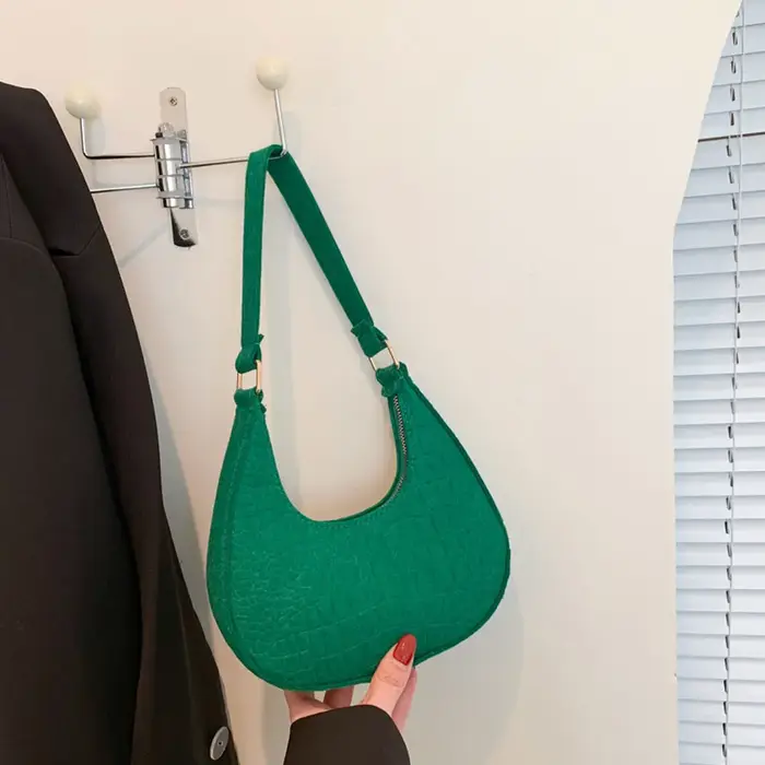 Sac sous le bras à motif pierre pour femme