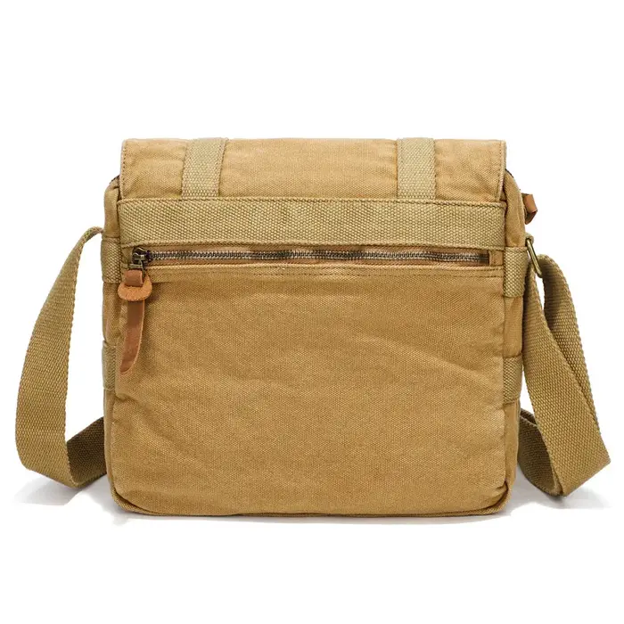 Sac à bandoulière en toile rétro européen et américain