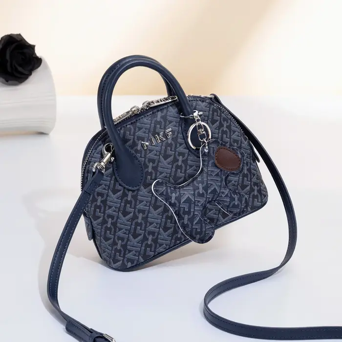 Sac Dôme Monogramme Vintage avec Breloque Poney