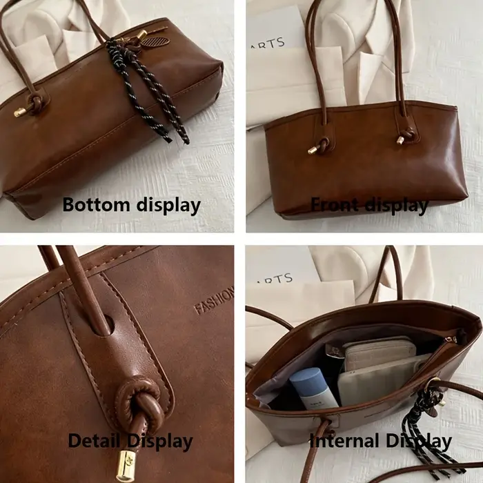 Sac à main chic en cuir souple
