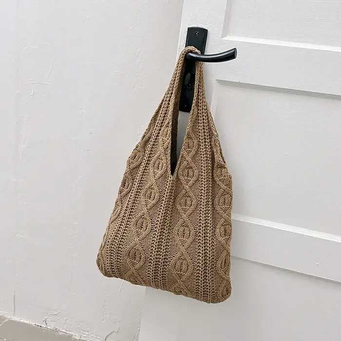 Sac à main décontracté en crochet pour femmes