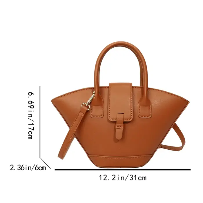 Sac à main marron noir pour femmes