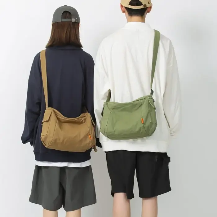 Hobo – sac à bandoulière en tissu toile pour femmes