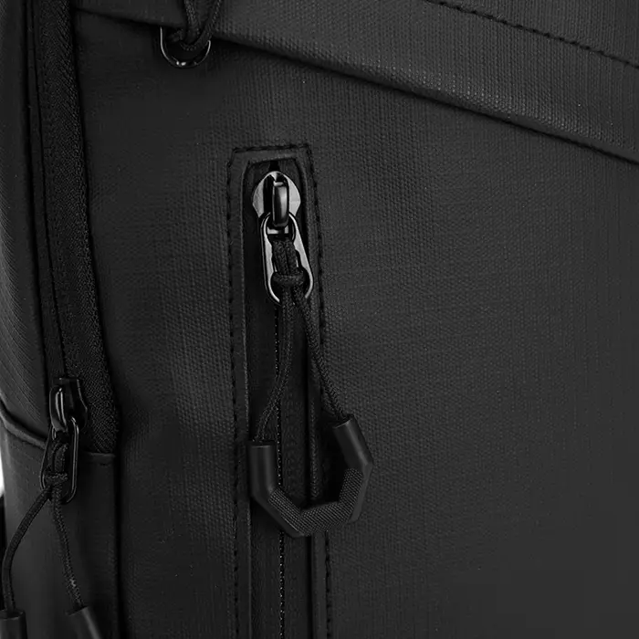 Sac à bandoulière élégant pour hommes – Pochette de taille compacte avec plusieurs compartiments (convient au téléphone