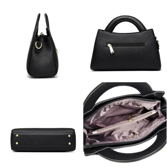 Sac à Main de Luxe en Cuir de Grande Capacité pour Femme