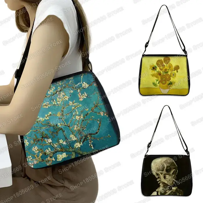Van Gogh Art Print Initiated Sac à main pour femme