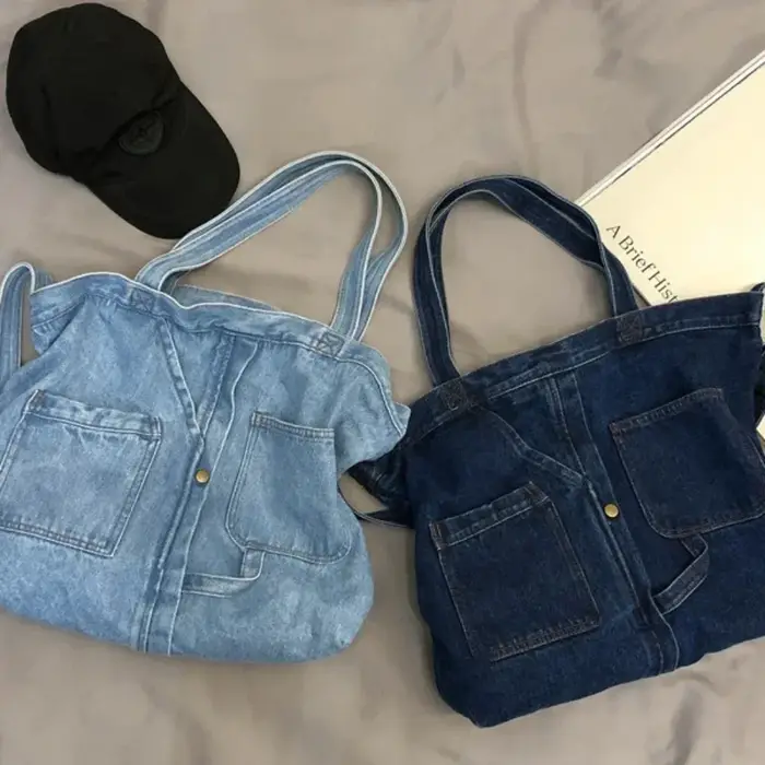 Sacs à bandoulière en Denim pour femmes