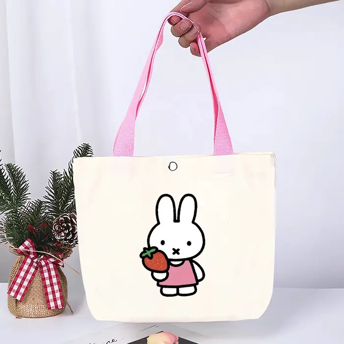 Sac à main Miffy Anime pour filles et garçons