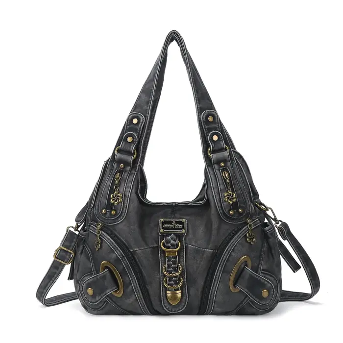 Sac à bandoulière tendance pour femme Angel Kiss, grand sac fourre-tout à poignée supérieure, sac à