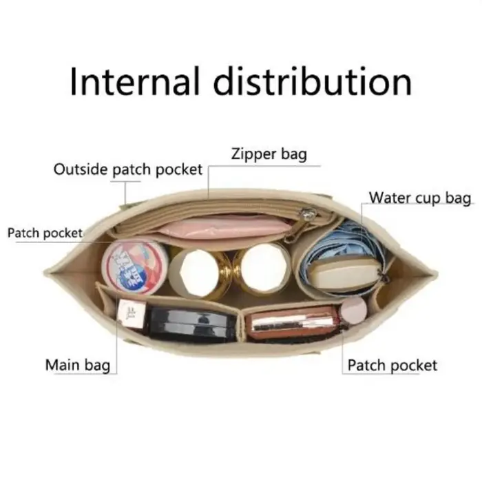 Sac à insérer en feutre adapté au sac à main Longchamp