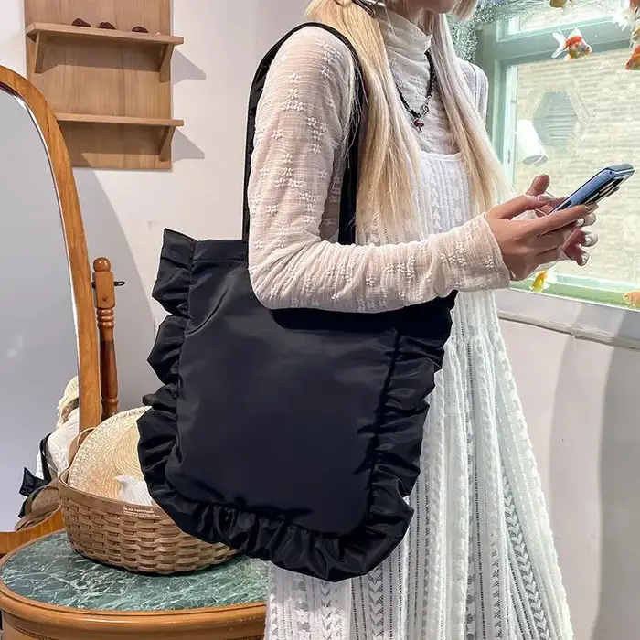 Sac fourre-tout vintage élégant pour femme avec poche antivol