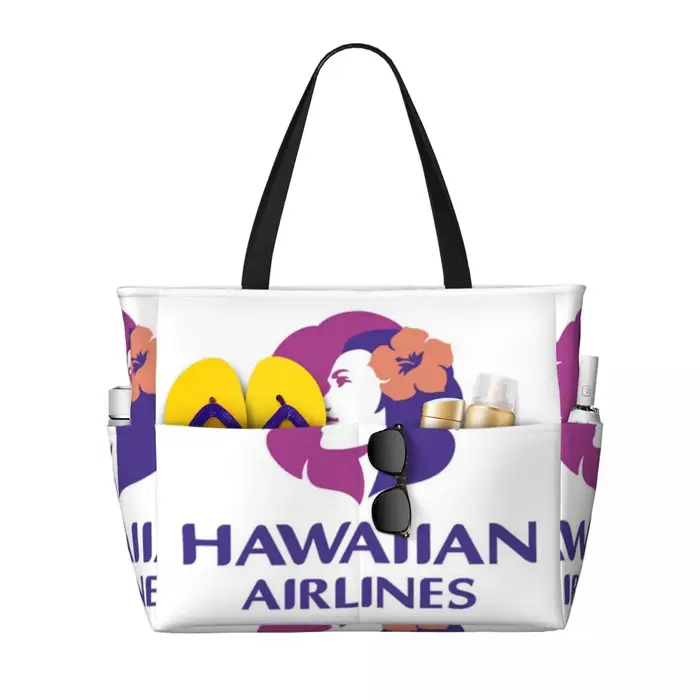 Sac fourre-tout de plage et de sport pour femme, grand sac de voyage et de fitness, collection « Fin
