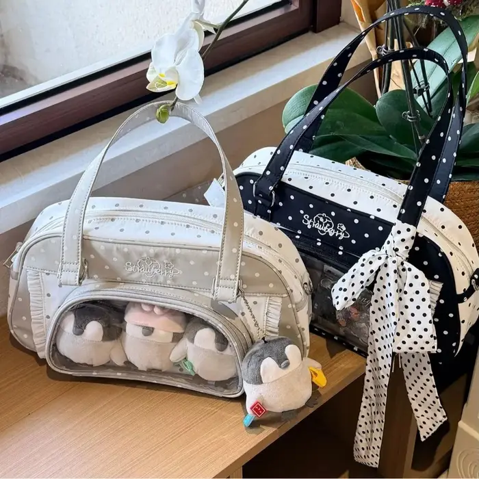 Sac fourre-tout à pois Ita