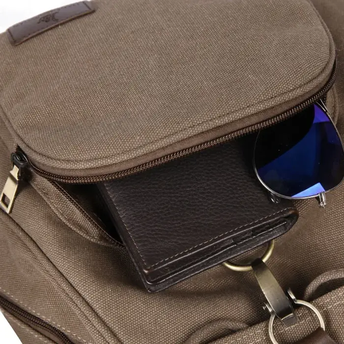 Sac à dos en toile pour femmes