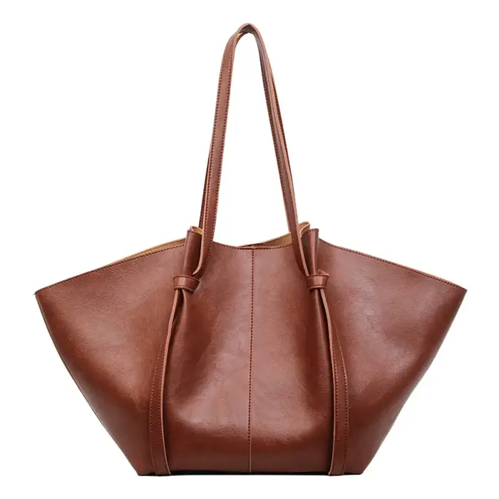 Sac fourre-tout rétro grande capacité, nouveau style 2026, sac de banlieue à bandoulière unique, sac de shopping populaire transfrontalier
