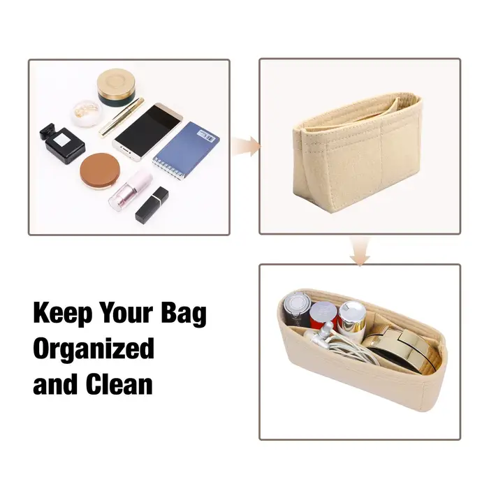 Organisateur de sac pour Longchamp Small Tote Bag Timid