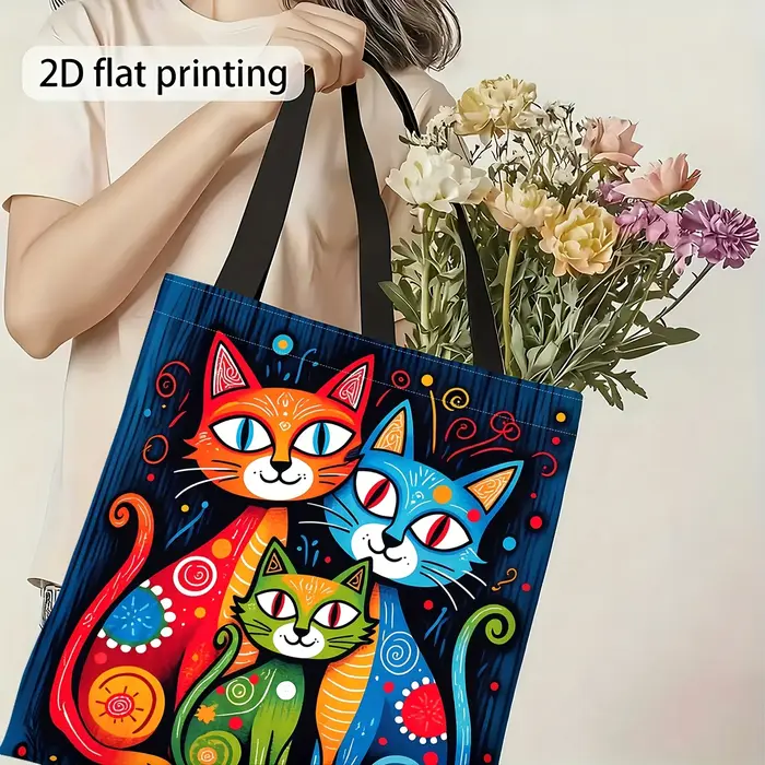 Sac fourre-tout imprimé en 2D