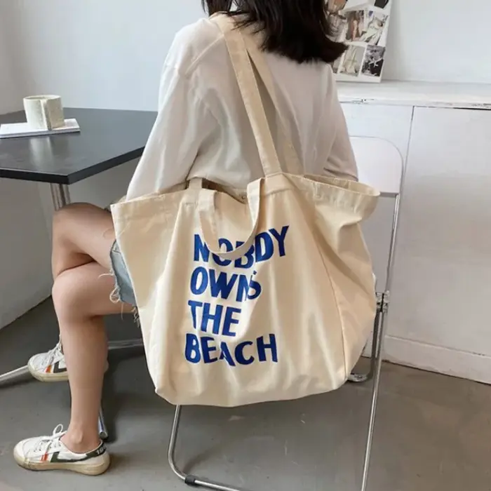 Grand sac en toile pour femmes