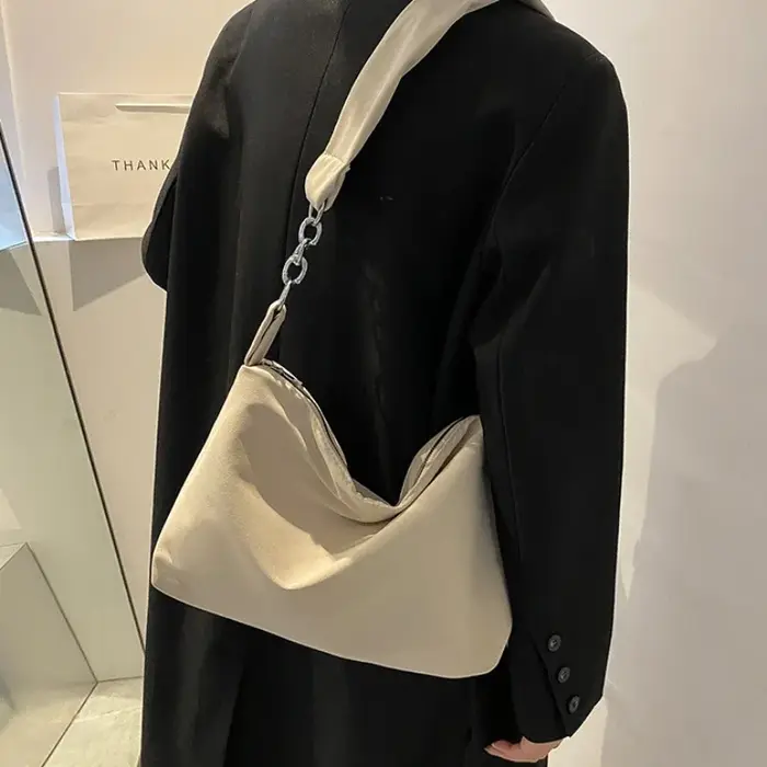 Sac à bandoulière noir pour femmes et filles