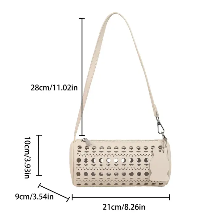 Sac à bandoulière de plage ajouré pour femmes