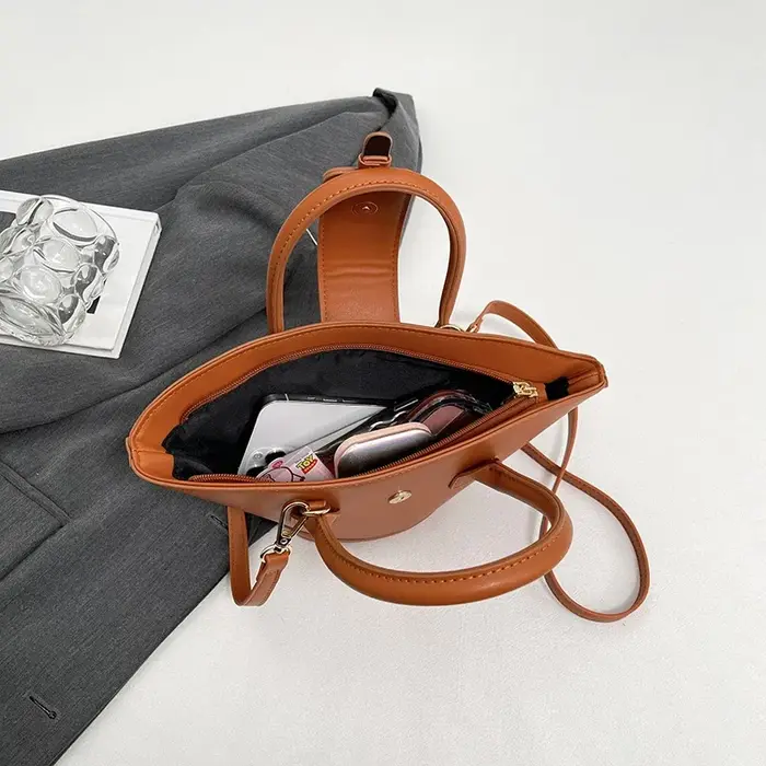 Sac à main marron noir pour femmes
