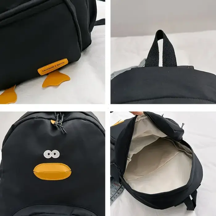 Nouveau dessin animé canard sac à dos concepteur mignon sac de voyage femme étudiant polyvalent édition coréenne filles sac d'école rюкзак