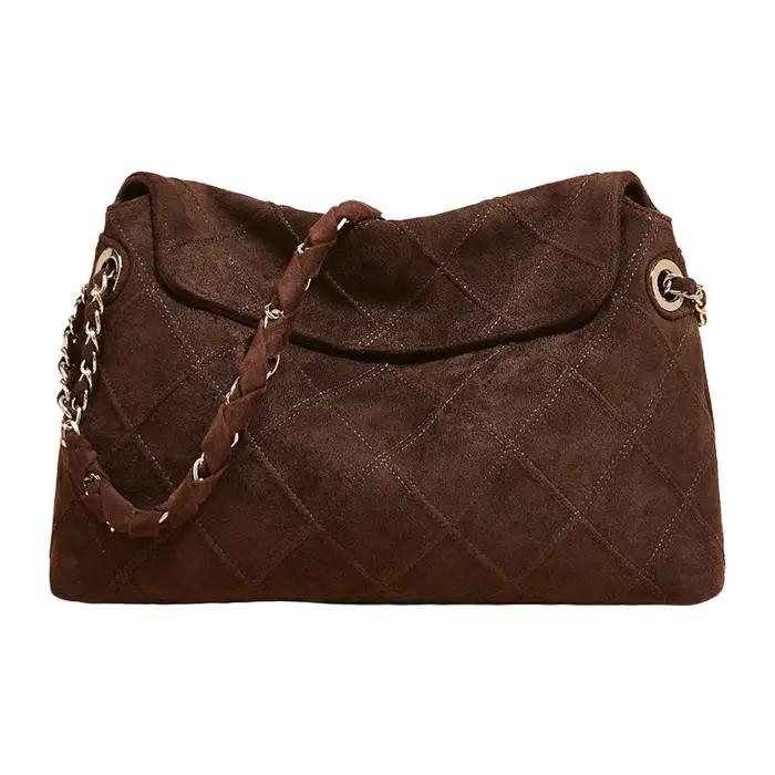 LAORENTOU tissu femmes sangle sac à bandoulière avancé rétro aisselles grande capacité mode matelassé sac à main