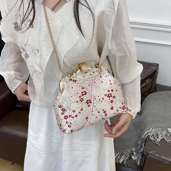 Sac à main brodé Jacquard Style ethnique pour femmes