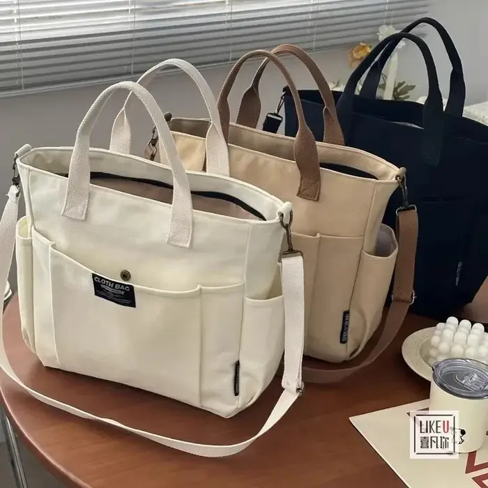 Sac à main en toile pour femmes