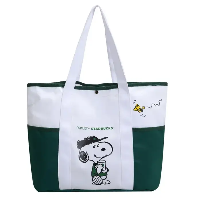Sac en toile de grande capacité pour étudiantes
