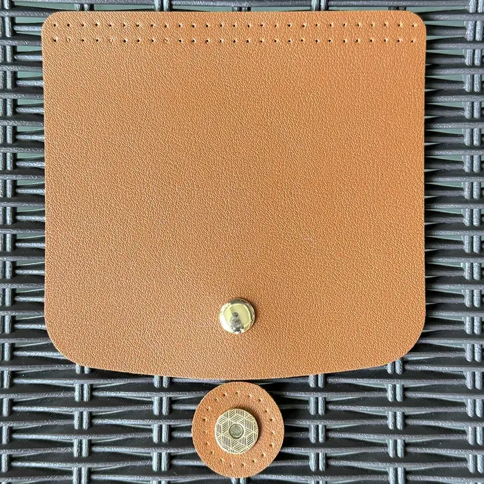 Pochette à rabat multicolore avec boucle
