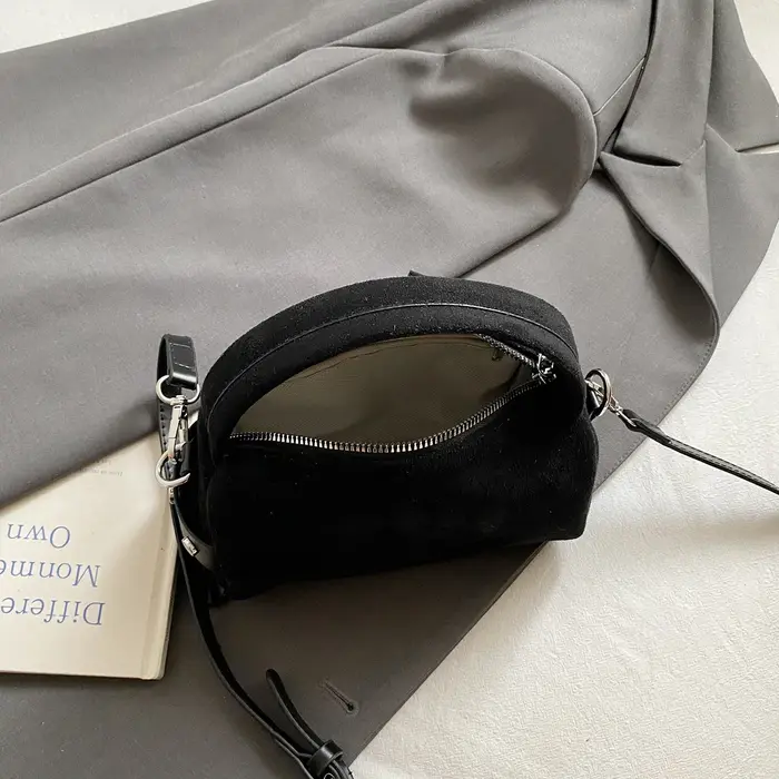 Sacs à bandoulière mini rétro en cuir PU tendance pour femmes