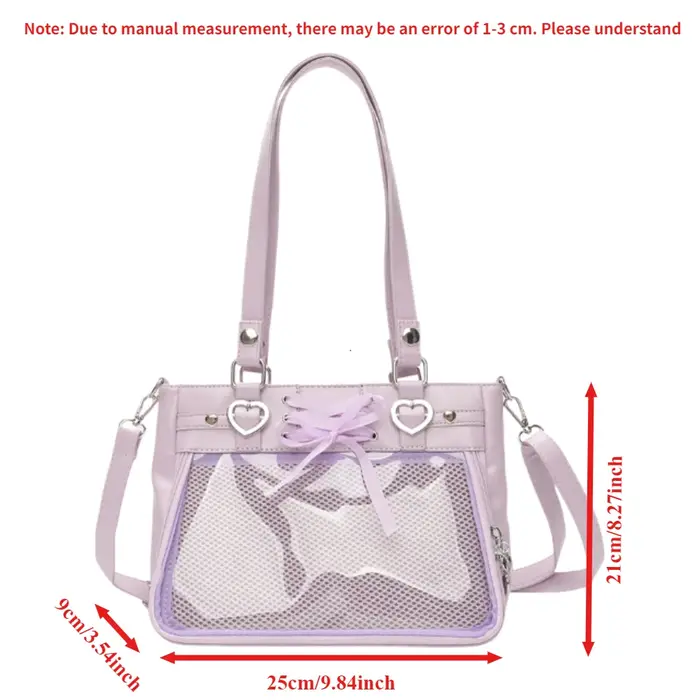 Sac bandoulière Ita Bag rouge petit format Italife avec ruban