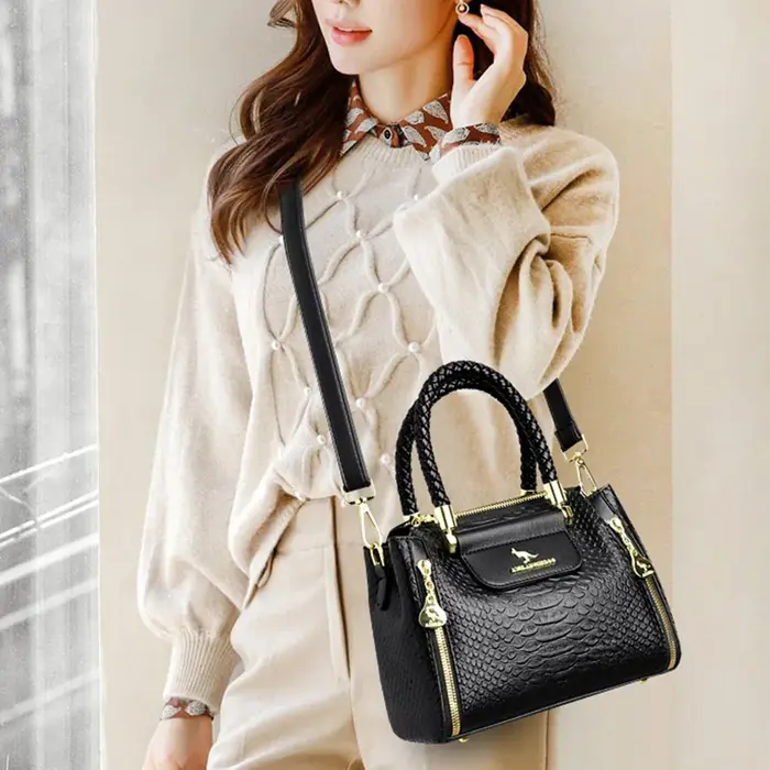 Sacs à bandoulière en cuir souple pour femmes, sacs à main de créateurs pour dames, sacs de messager