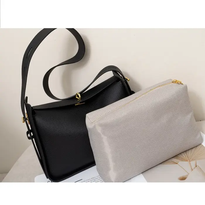 Nouveau Sac à Main de Luxe en Cuir Véritable pour Femme, Sac Bandoulière et Sac Fourre-tout Grande C
