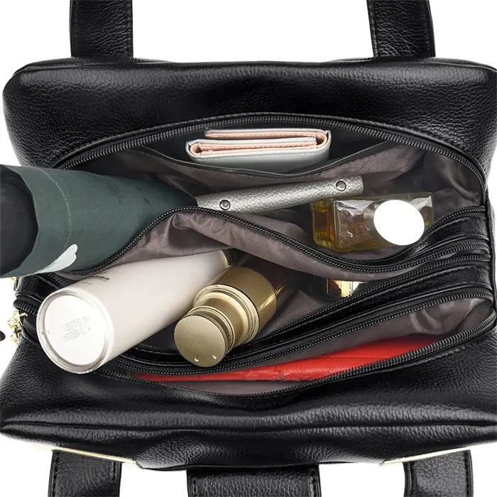 Sacs à main en cuir multicouches pour femmes