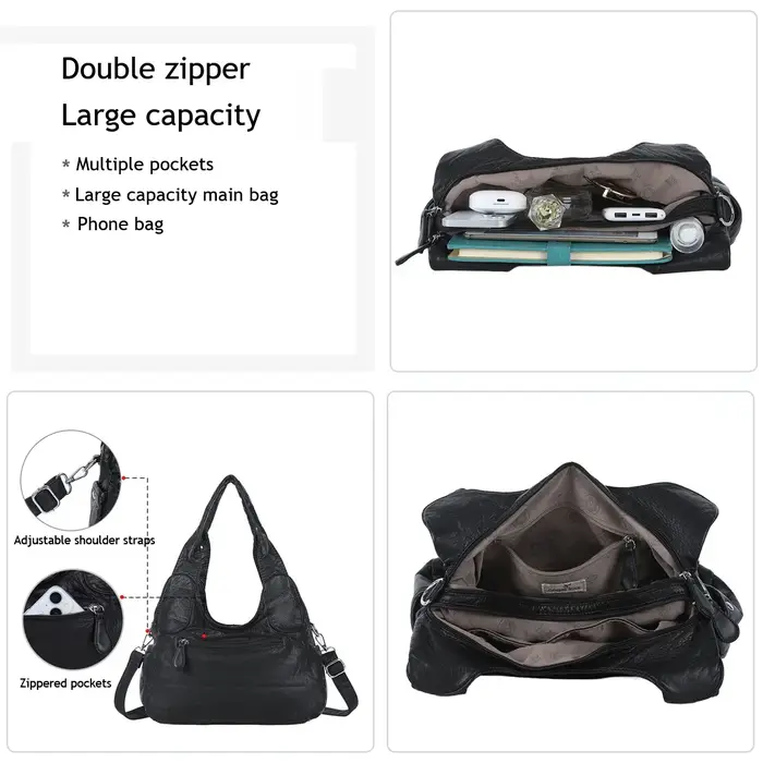 Sac vintage grand format pour femme