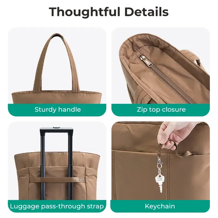 BAGSMART sac fourre-tout marque de luxe 2025 sacs originaux voyage femmes sac grande capacité école collège