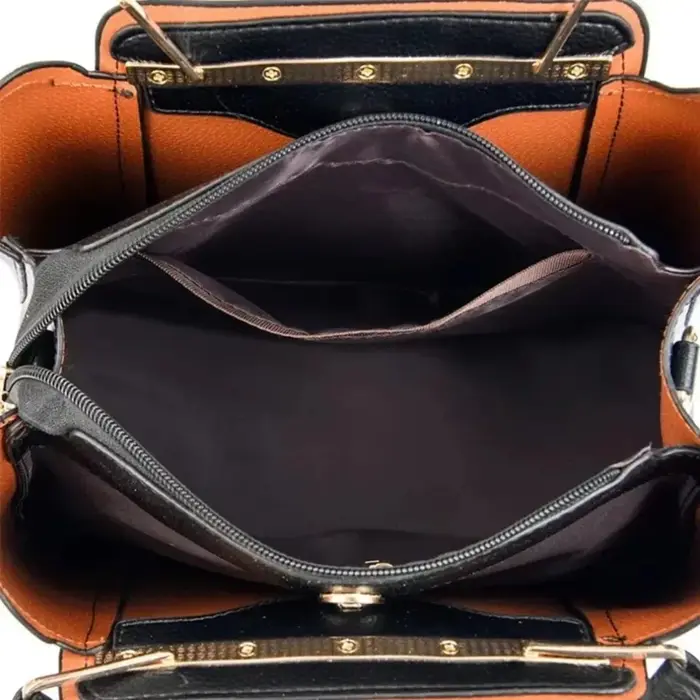 Sac fourre-tout en cuir souple de grande capacité pour femme