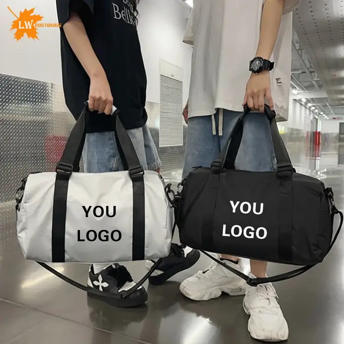 Sac à bagages personnalisé avec logo imprimé pour femme